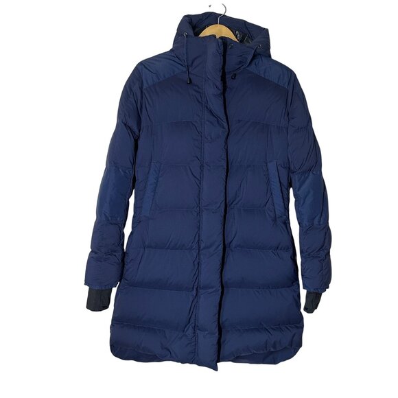Canada Goose Allison Packable Down Coat Atlantic Navy Womens Size XL Mid Length - Picture 4 of 13